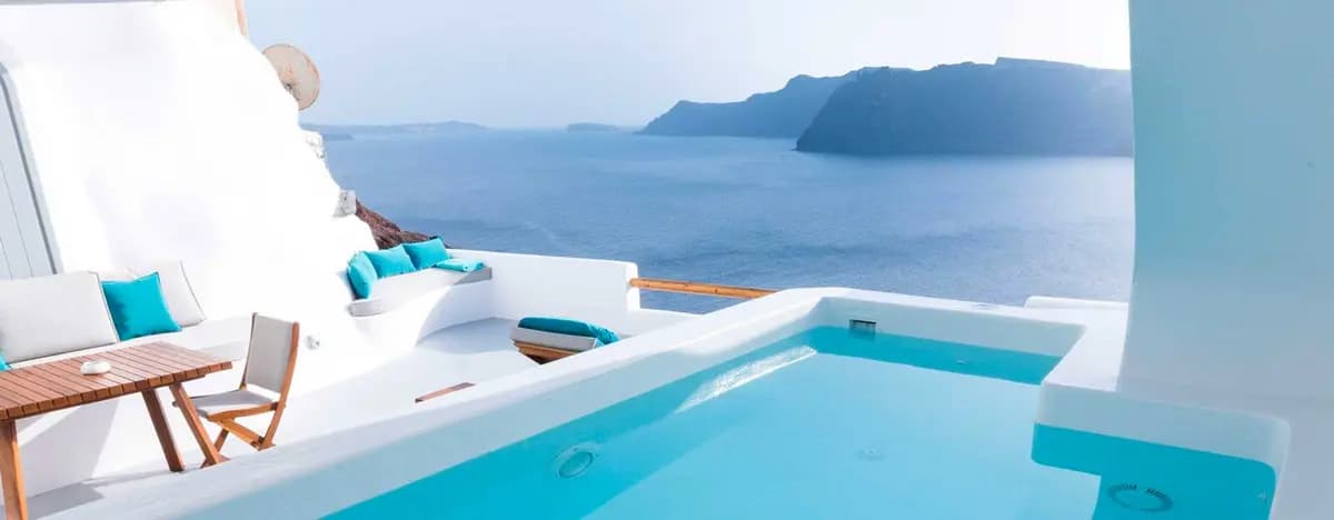 Bozcaada deniz manzarası